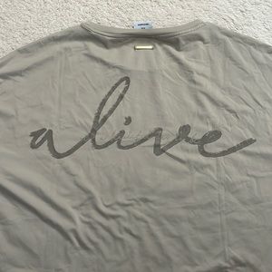 Whitney Simmons x gymshark collection oversized tshirt